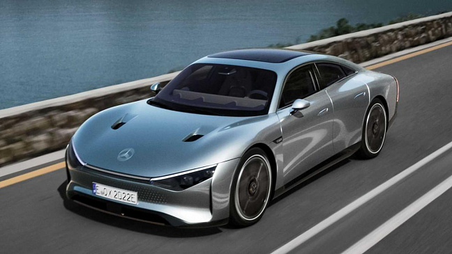 Mercedes-Benz представил электрический концепт EQXX с дальностью хода 1 тыс. километров