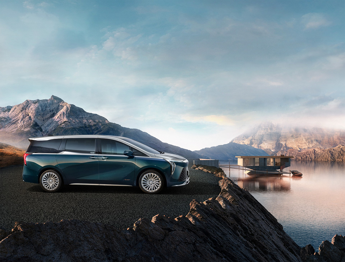 В Китае представлен премиальный минивэн Buick Century 2023 года для бизнес-элиты