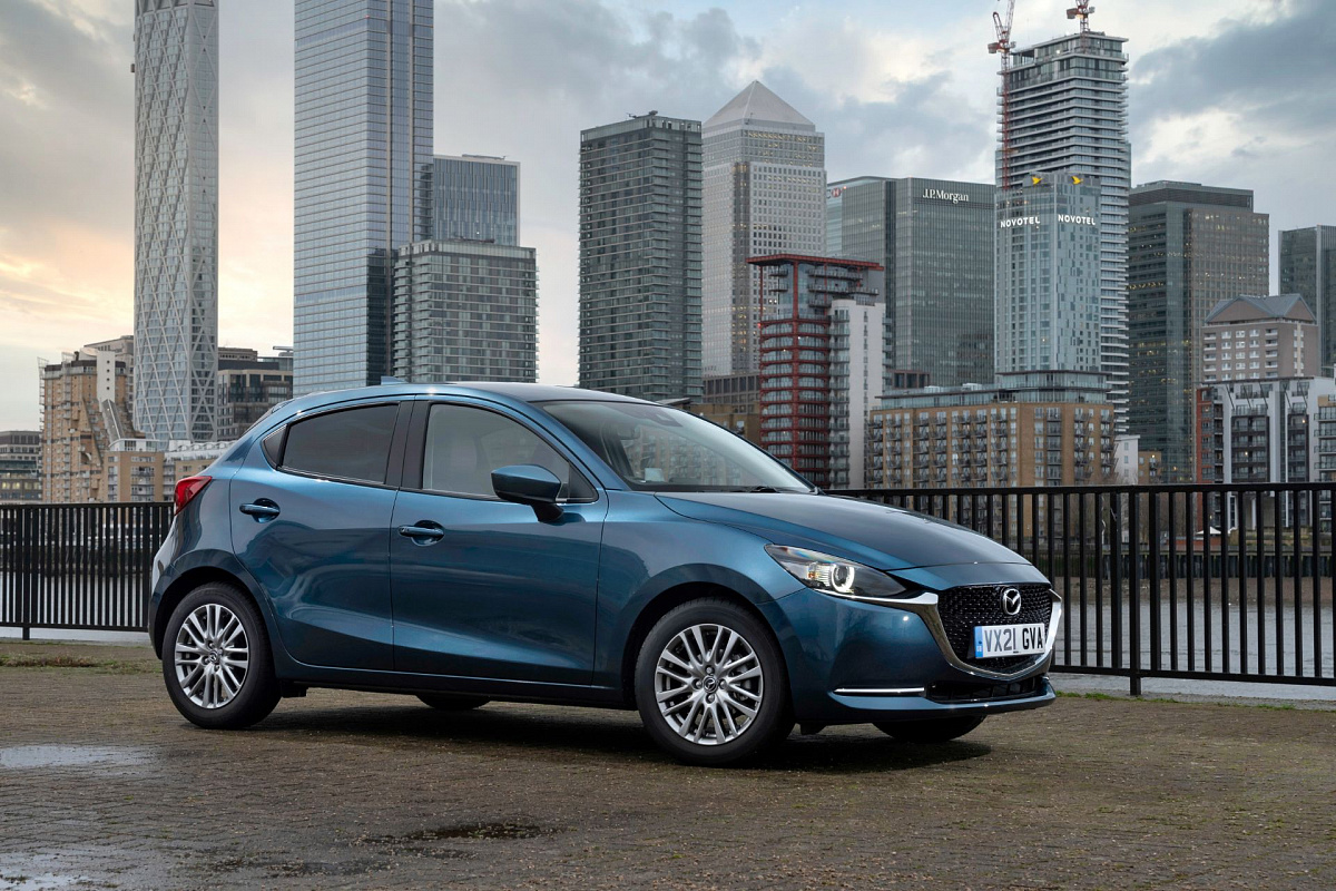 Mazda 2 получит небольшие обновления к 2022 году
