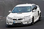 Новый Honda Civic Type R замечен на Нюрбургринге во время испытаний