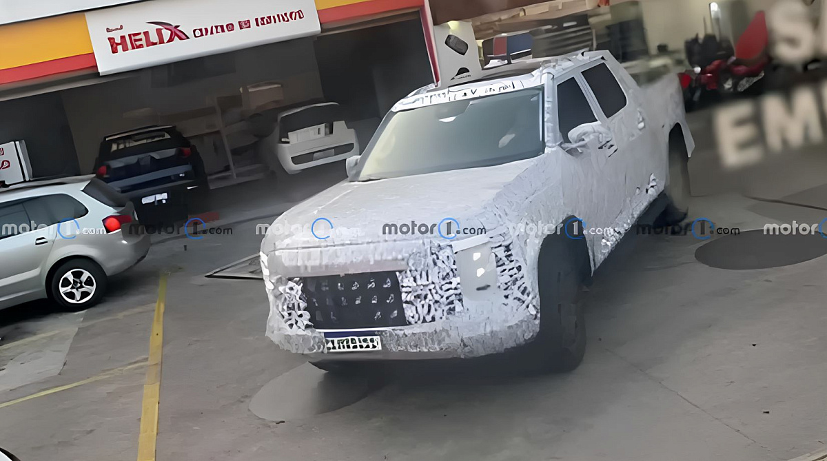 Первые фото: новый Volkswagen Amarok 2027 замечен в городских условиях