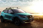 Nissan представил новый концепт Kicks Surf Concept со встроенным душем