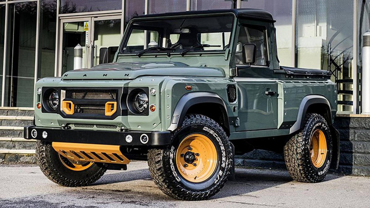 Land Rover планирует представить Defender в кузове пикап