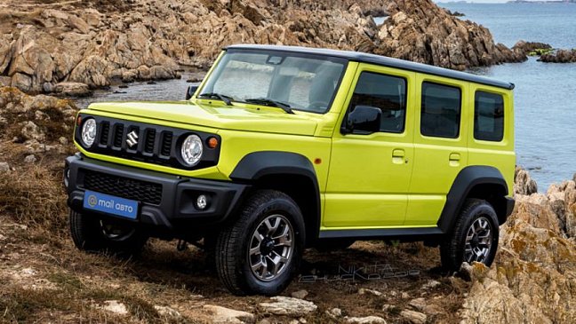 Опубликованы фото большого Suzuki Jimny