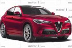 Появились рендеры обновленного кроссовера Alfa Romeo Stelvio