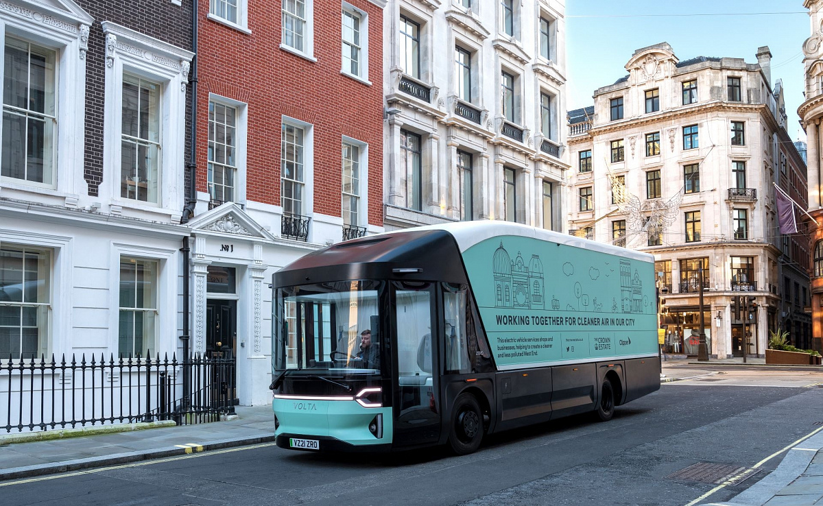 Электрический грузовик Volta Zero выйдет на улицы Лондона летом 2022 года