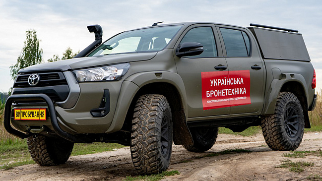 Армия Украины заменит ульяновские внедорожники «УАЗ» на Toyota Hilux