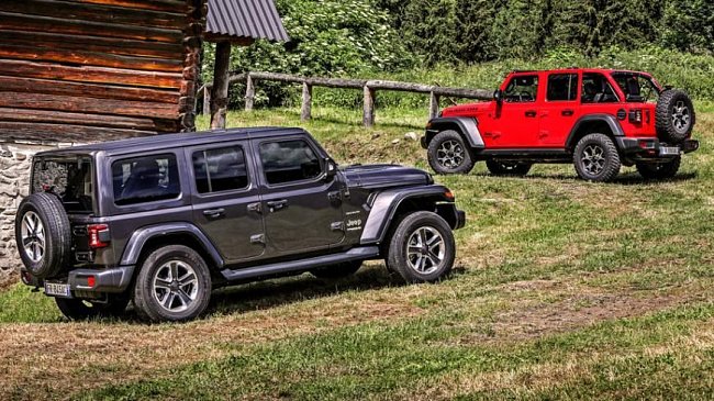 Европейский Jeep Wrangler получит бензиновый и дизельный двигатели