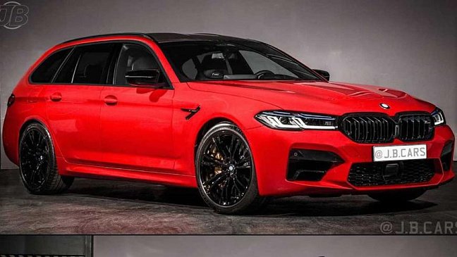 Каким будет обновленный BMW M5 2021 в кузове универсал?