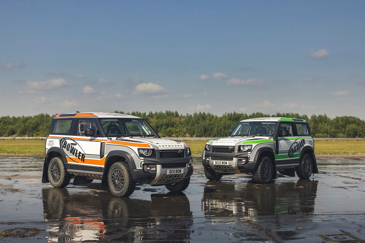 Bowler и Land Rover представили раллийный автомобиль Defender для соревнований в серии One-Make