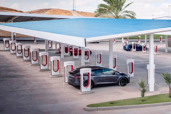 Tesla запустила голосование на выбор места для установки зарядных станций 