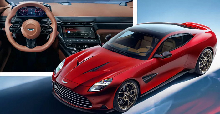 Новый Aston Martin Vanquish сочетает в себе мощь и элегантность