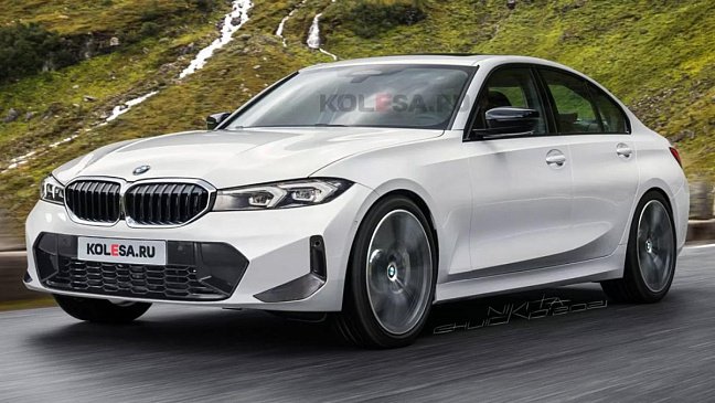 Представлены первые рендеры нового седана BMW 3-Series