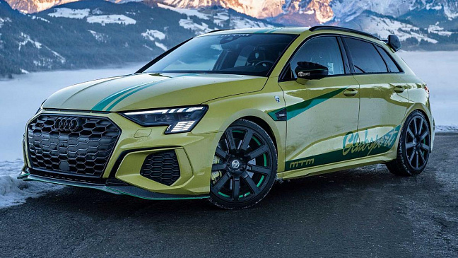 480-сильный Audi S3 Clubsport 2022 от ателье MTM приглашен на уникальную фотосессию