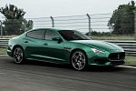 Вид из салона: быстрая езда на Maserati Quattroporte Trofeo 2021 года 