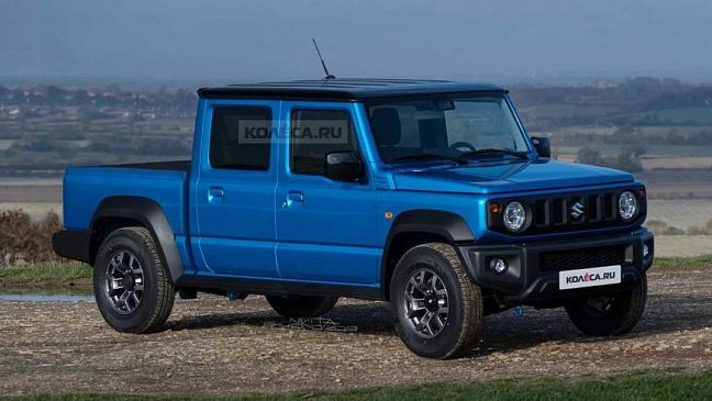 Как может выглядеть японский Suzuki Jimny в кузове пикап?