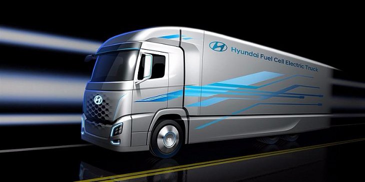 Hyundai рассекретил новый грузовик на топливных элементах 