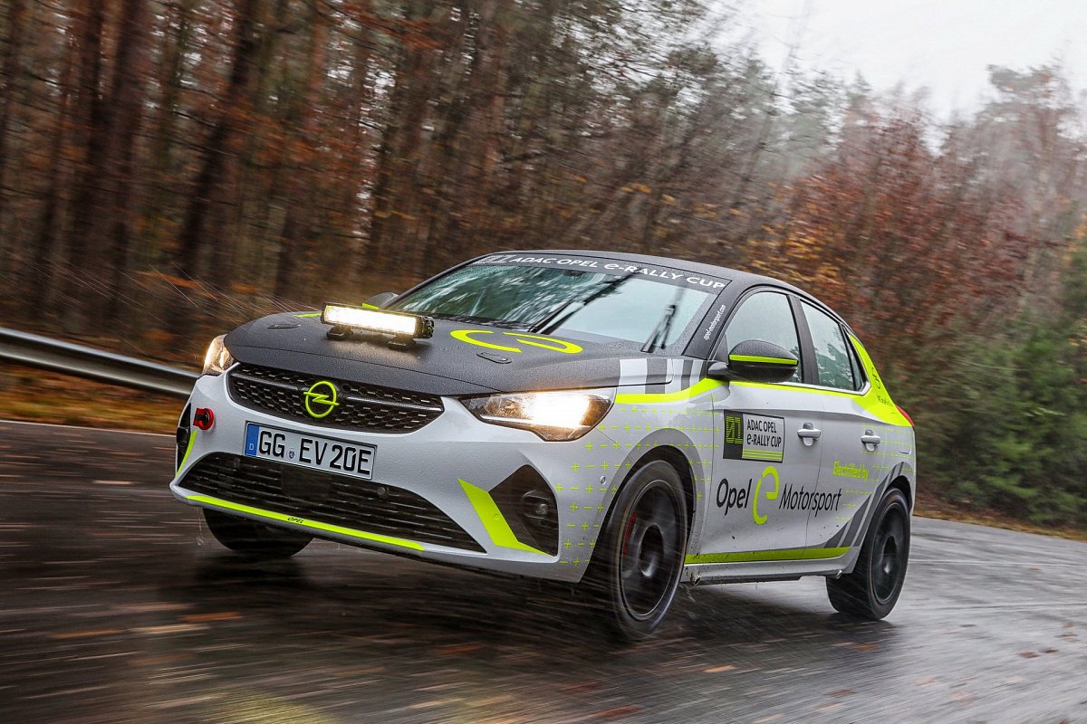 Opel подготовил раллийный электрокар Corsa-e Electric Rally Car