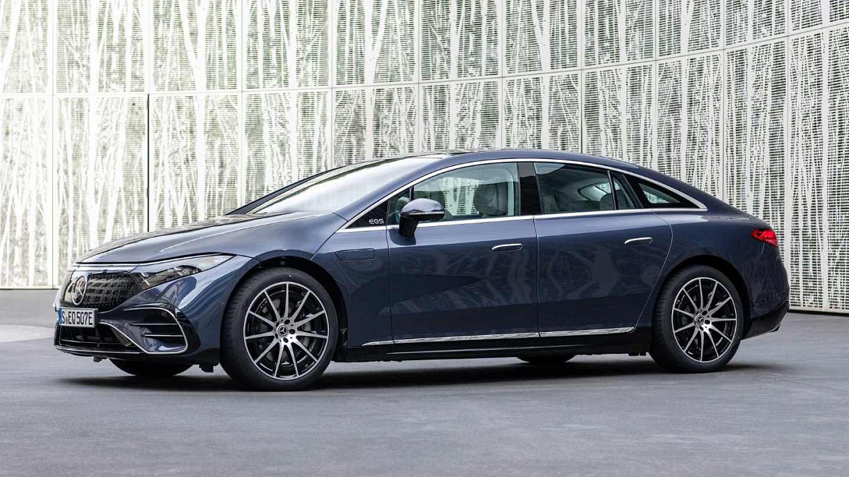 Mercedes EQS 450+ установил новый рекорд на тестах по запасу хода Mercedes EQS 450+ установил новый рекорд на тестах по запасу хода