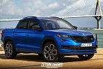 Впервые показан пикап на базе Skoda Kodiaq RS