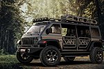 В Сети появился рендер на Jeep Wrangler в кузове минивэн 