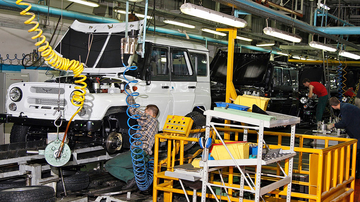 Автопредприятие УАЗ увеличило производство внедорожников на 16,7% за 2021 год