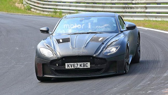 Новый Aston Martin DBS Superleggera снова «засветился» на снимках