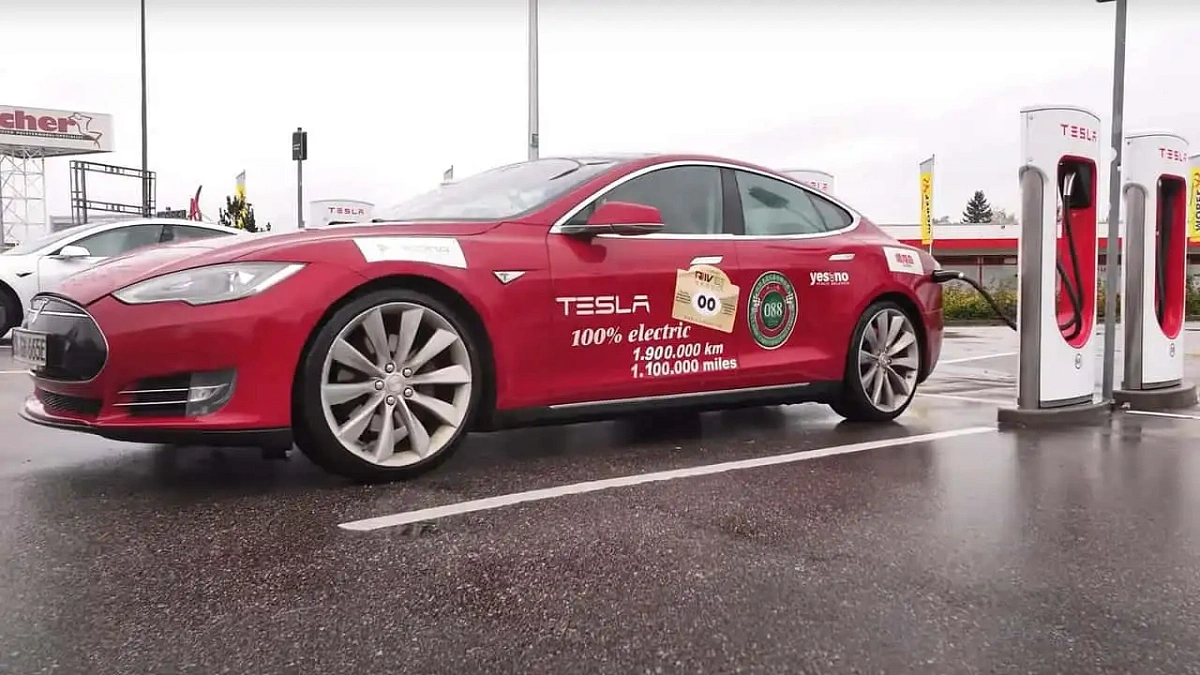 Что случилось с Tesla Model S за почти 2 млн.километров пробега 