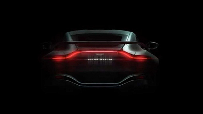 Компания Aston Martin продемонстрировала звучание Vantage с двигателем V12