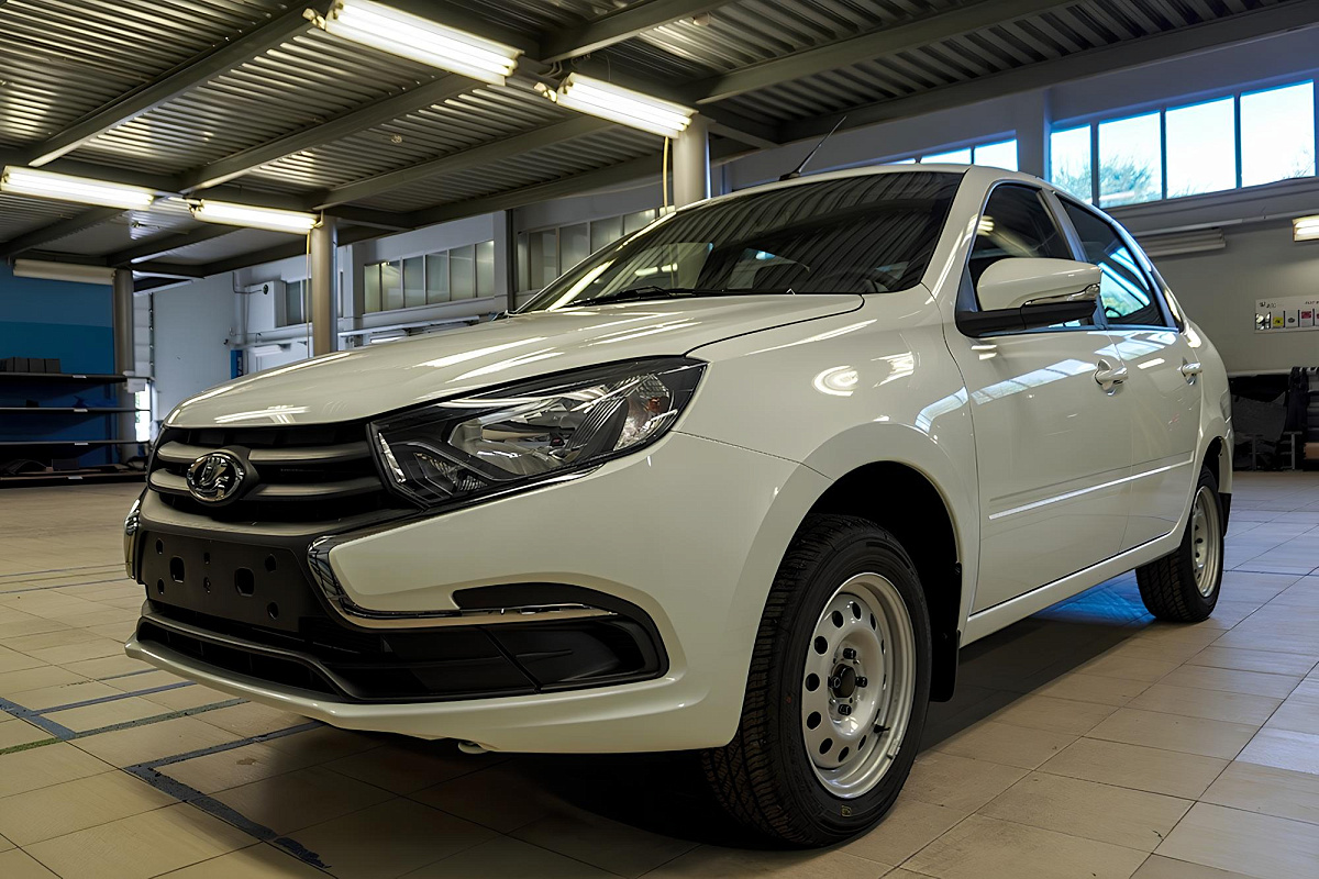 Первые фото: предсерийная LADA GRANTA на пропане