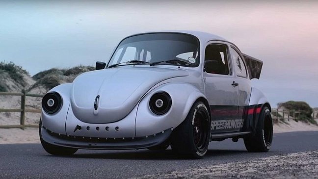 Представлен необычный тюнинг малыша VW Beetle 