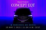 Mercedes выпустил тизер с электрическим минивэном EQT перед премьерой 10 мая