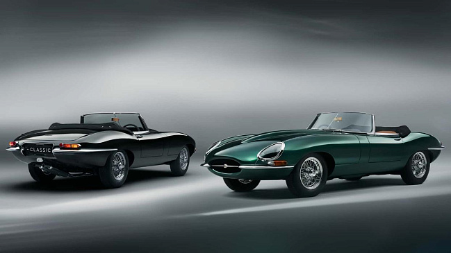 Компания Jaguar представила современную версию E-Type 