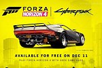 В симуляторе Forza Horizon 4 появится тачка из Cyberpunk 2077