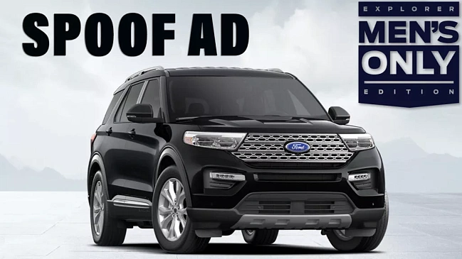Компания Ford представила мужской вариант внедорожника Ford Explorer Men's Only Edition