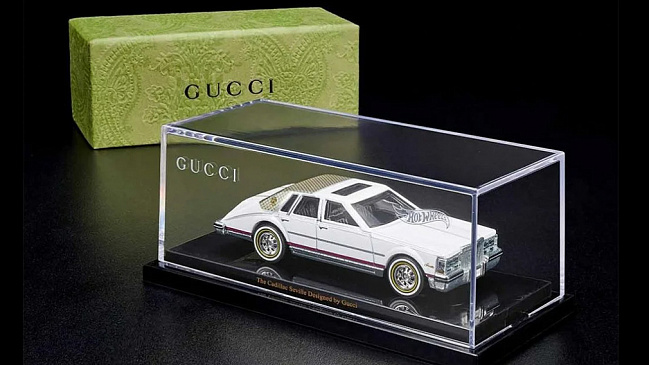 В интернете показали особую модель Hot Wheels, выпущенную в честь 100-летия компании Gucci
