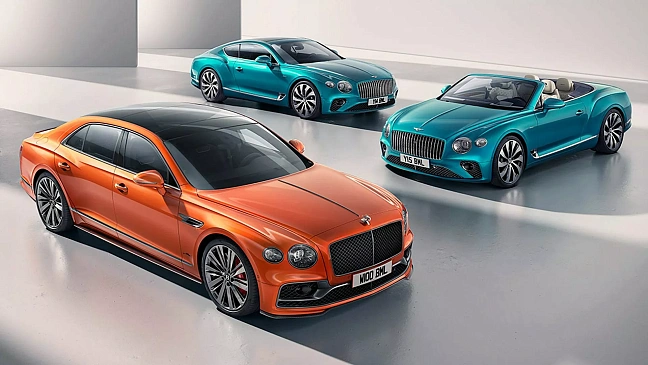 Компания Bentley обновила Bentley Continental GT Azure и Flying Spur Speed
