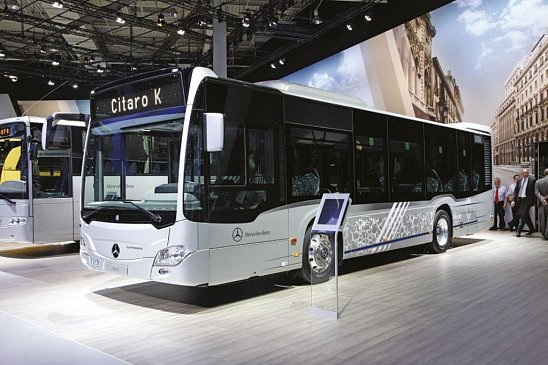 Mercedes презентовал 340-сильный электрический автобус eCitaro на 90 пассажиров