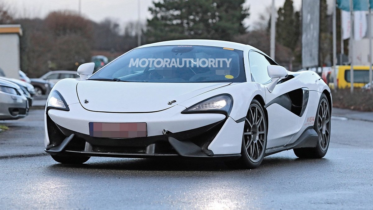 McLaren готовит первый гибрид: первые фотографии прототипа