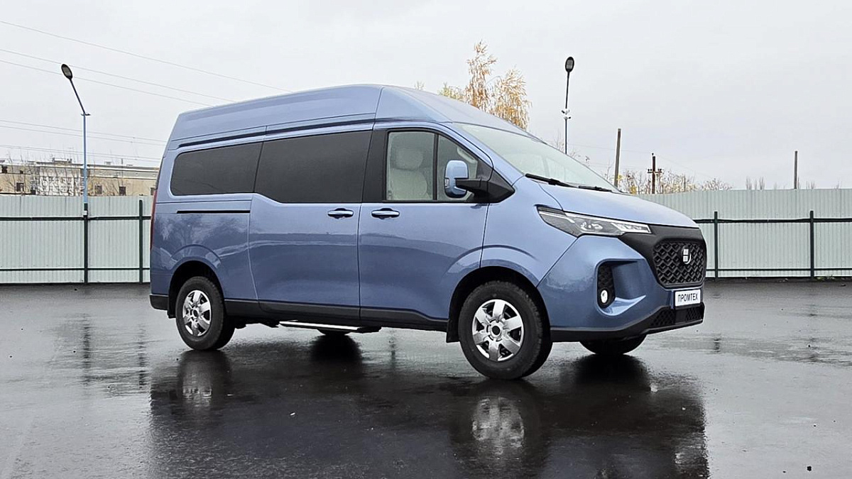 Российский "Капитан" на базе Maxus: новый микроавтобус от "Промтеха" - 2.0-литровый дизель на 150 л.с. 