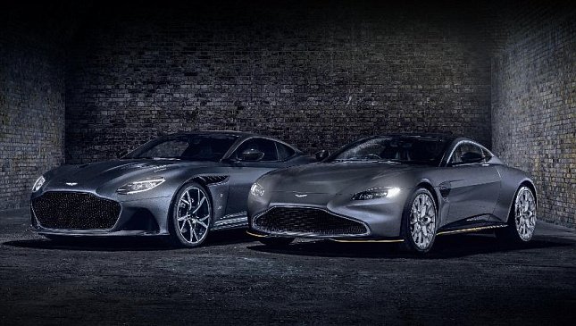 Aston Martin представил «бондовские» версии для Vantage и DBS Superleggera