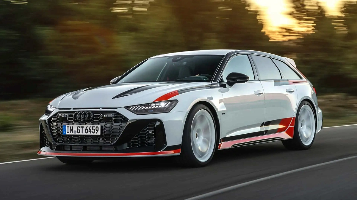 Audi объявила старт продаж завершающей версии RS6 Avant GT с ДВС