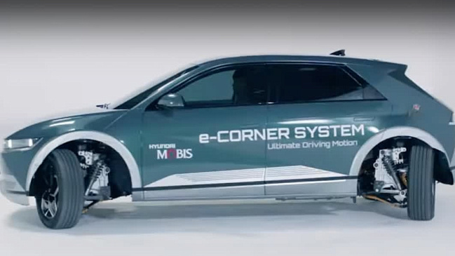 Hyundai Ioniq 5 может поворачивать все 4 колеса на 90 градусов