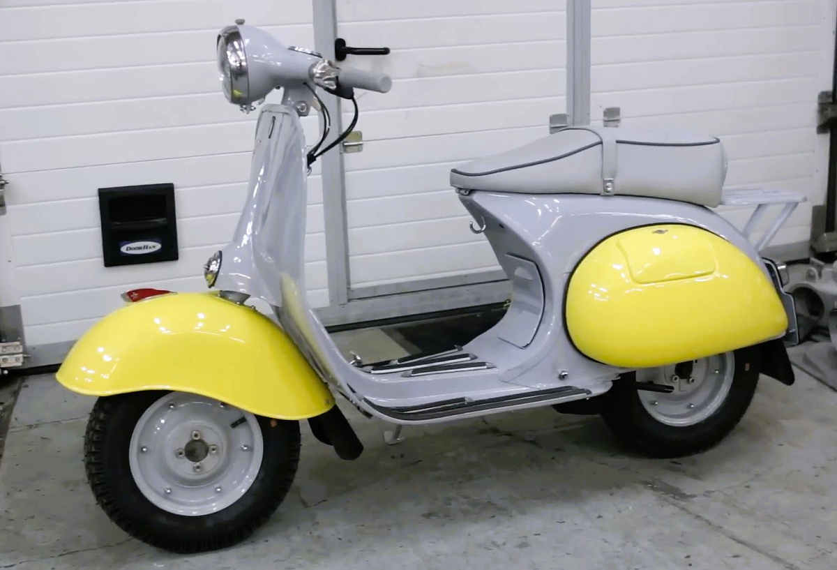 Вятка ВП-150: первый мотороллер в истории СССР – почти универсал на все случаи жизни