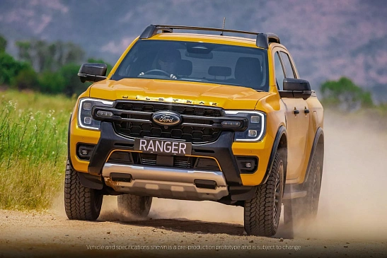 Компания Ford выпустит пикап Ford Ranger Wildtrak X во внедорожной версии Raptor Lite