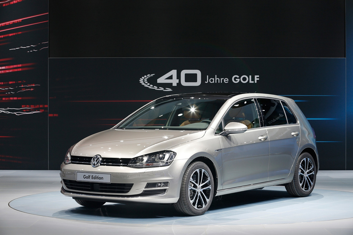 В России начались продажи юбилейной версии Volkswagen Golf Edition 40