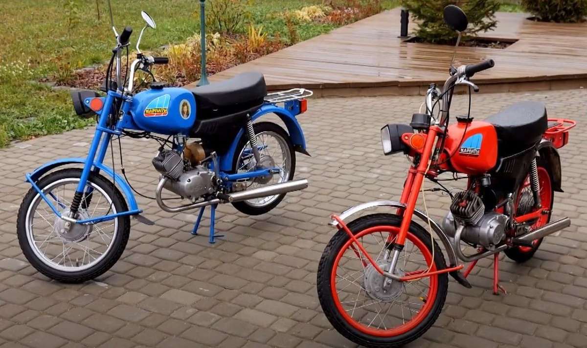 Советская мобильность мопедов серии «Карпаты» – быстро, доступно, непредсказуемо
