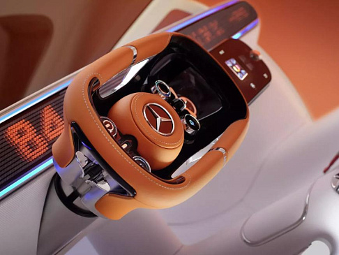 Следующий Mercedes S-класса может получить квадратный руль и систему Steer-by-Wire