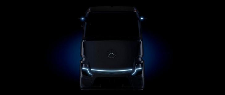 Mercedes-Benz представит электрический грузовик eActros LongHaul для магистральных перевозок