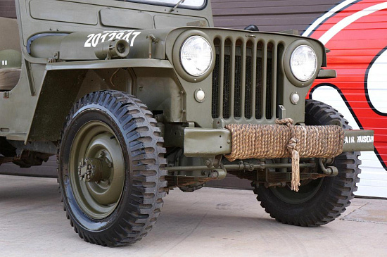 В сарае найден классический внедорожник Jeep Willys 1950 года